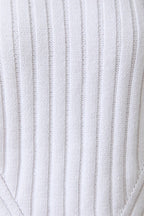 Round Neck Extended Sleeve Sweater Top
