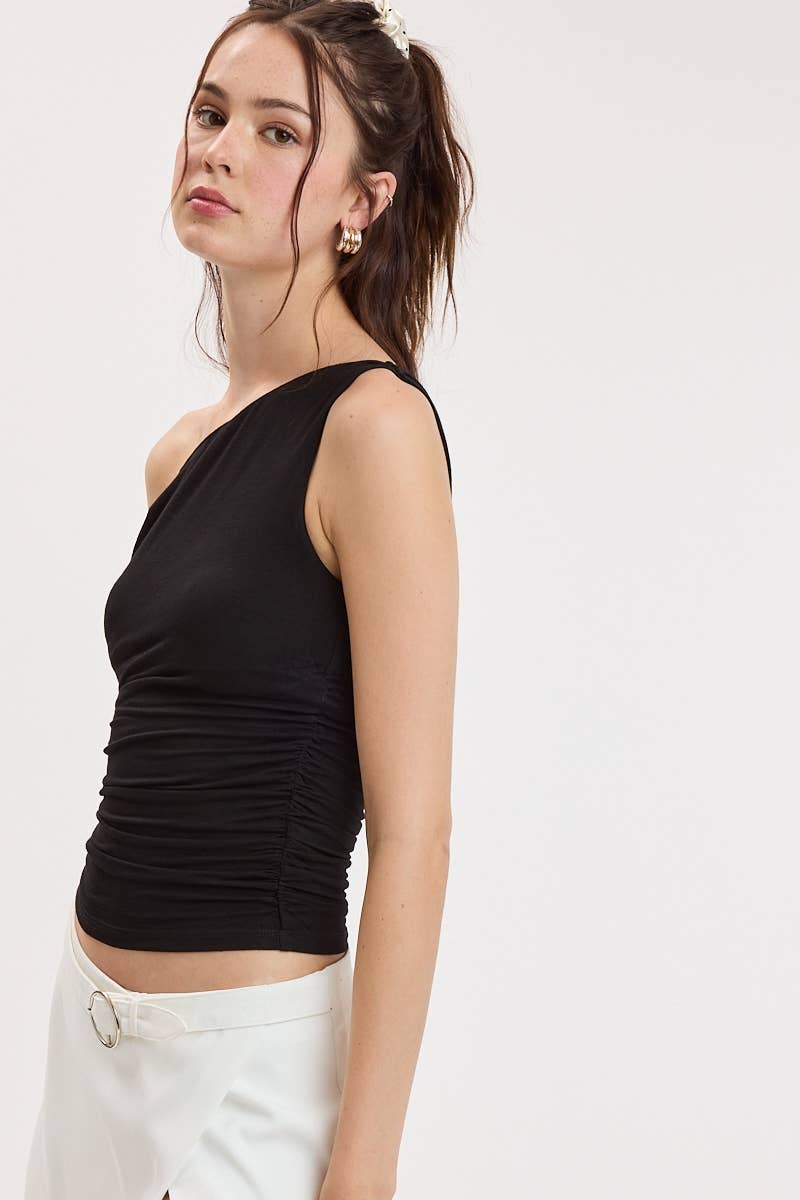 Asymmetrical One-Shoulder Top