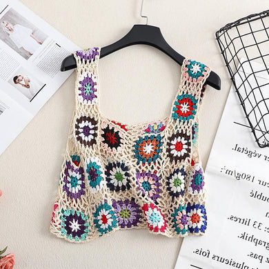 Granny Square Crop Top