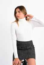 Load image into Gallery viewer, Basic White Turtleneck