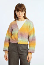Load image into Gallery viewer, Saffron Tie Dye Cardigan