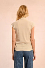 Load image into Gallery viewer, Half-High Collar Sleeveless Sweater