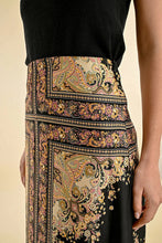 Load image into Gallery viewer, Baroque Pattern Midi Skirt