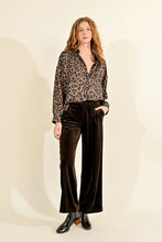 Load image into Gallery viewer, Chocolate Brown Velvet Pants