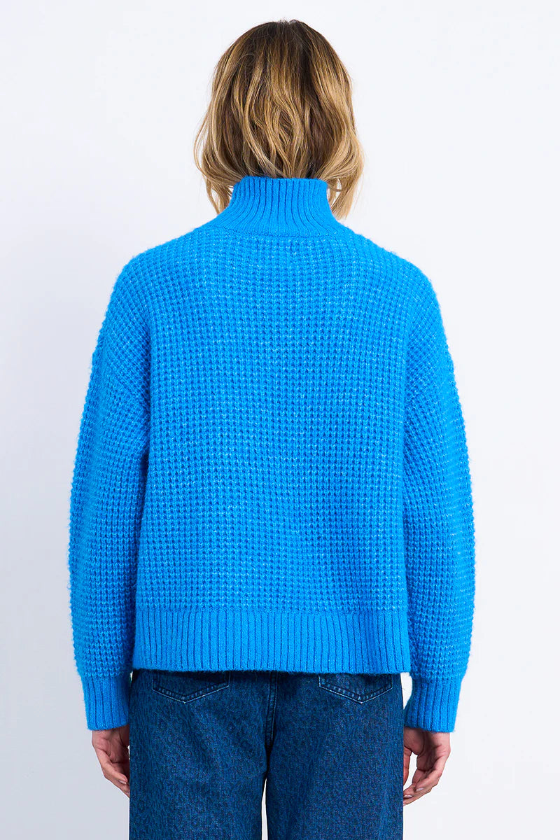 Waffle Knitted Sweater