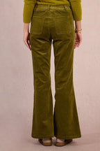 Flared Corduroy Pants