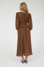 Load image into Gallery viewer, Double Bow Gathered Dress