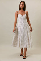 Polka Dot Midi Dress