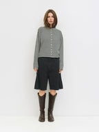 The Elisa Cardigan | Striped Button-Down Cardigan