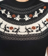 Load image into Gallery viewer, Halloween Fair Isle Sweater