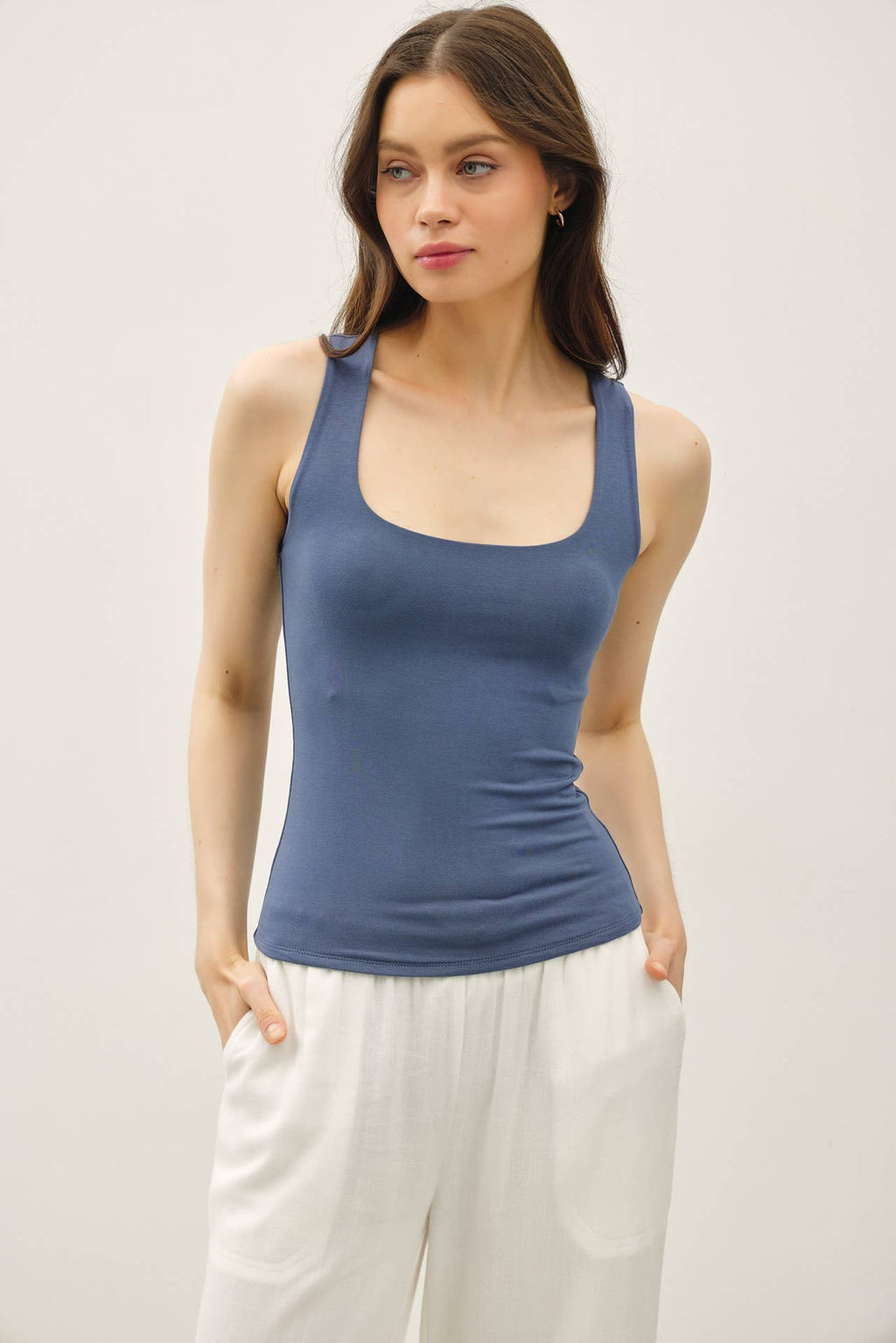 Basic Square Neck Tank
