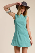 Cut Out Mini Dress with O-Ring Detail