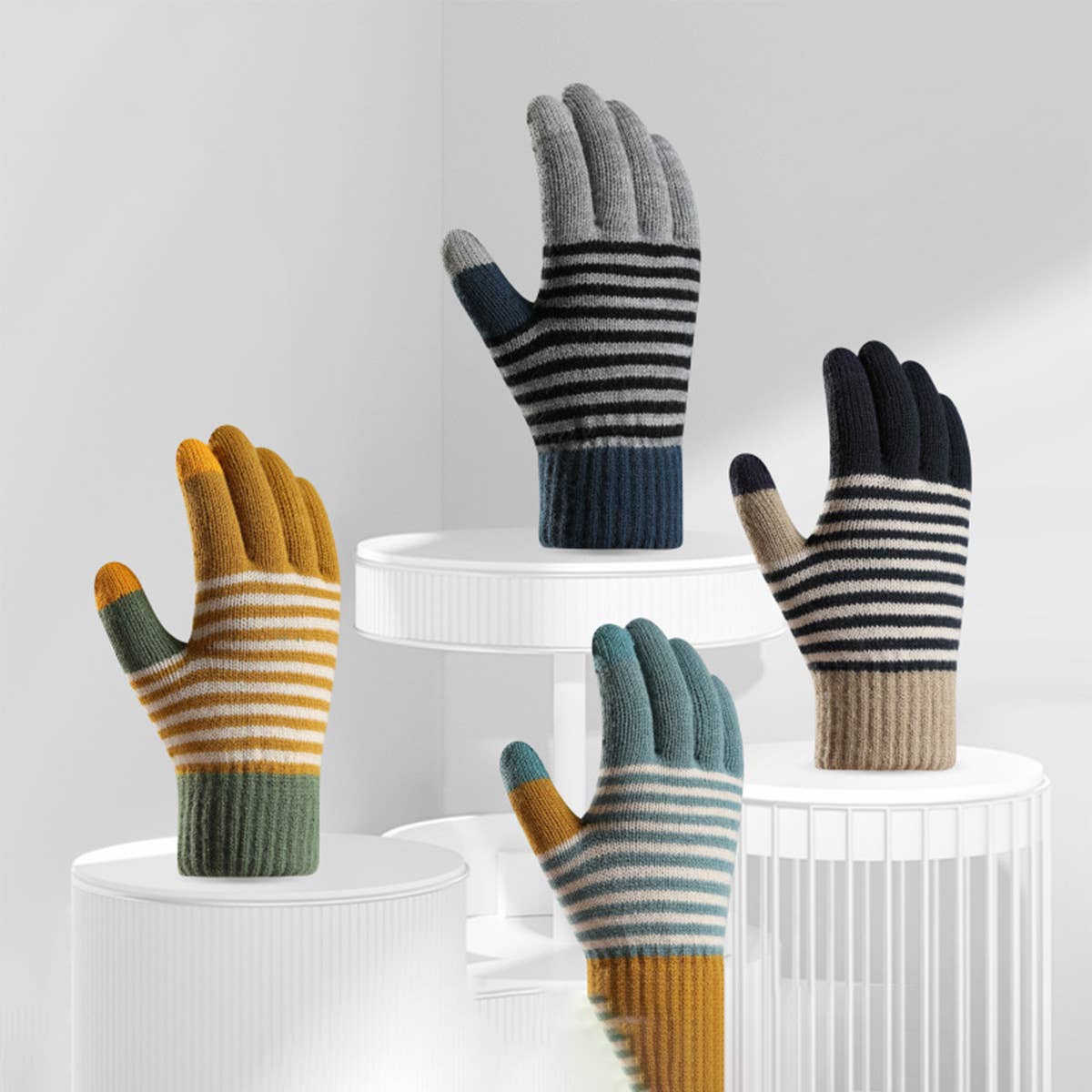 Double-Layer Touch Screen Gloves