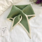 Knit Triangle Scarf