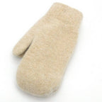 Rabbit Fur Mittens