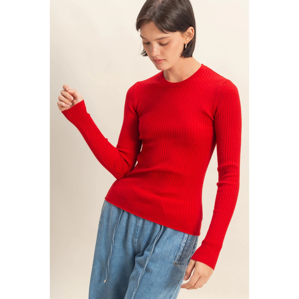 Minimalist Long Sleeve Top