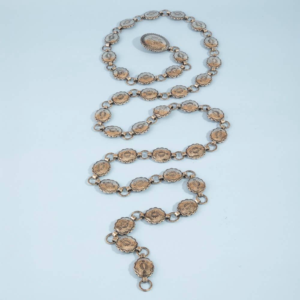 Oval Chain Link Belt