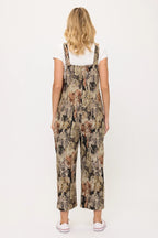 Cat Collage Print Overalls