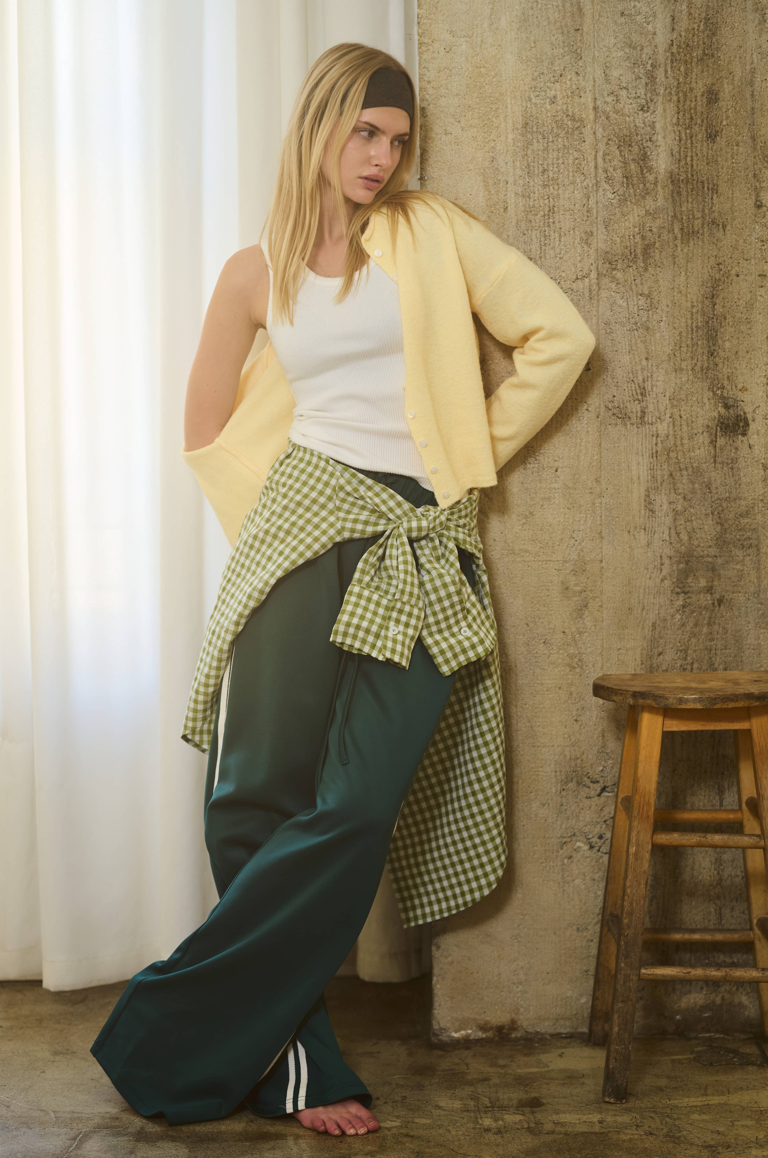 Essential Button Down Cardigan Top