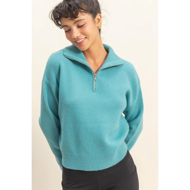 Classic Half Zip Sweatshirt