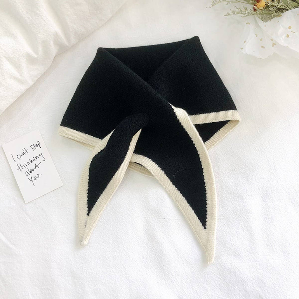 Knit Triangle Scarf