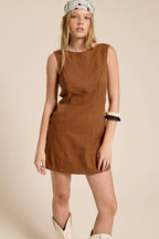 Cut Out Mini Dress with O-Ring Detail