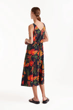 Load image into Gallery viewer, Beachy Floral Print Tie Dress