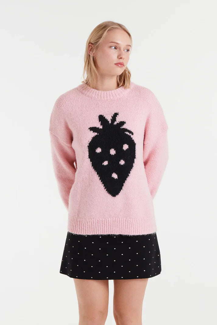 Big Strawberry Sweater