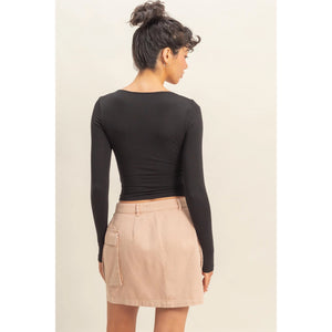 Minimalist Scoop Neck Top