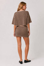 Striped Sweater Set