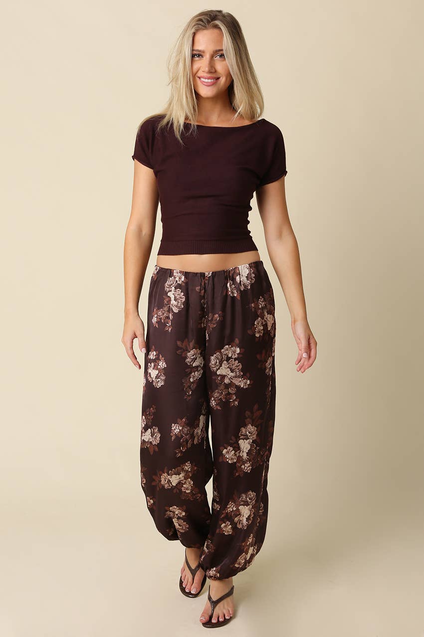 Angela Boat Neck Cinched Tee