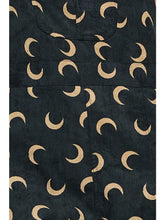Load image into Gallery viewer, Half Moon Print Corduroy Overalls