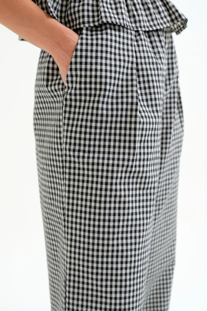 Gingham Trousers
