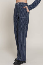 Load image into Gallery viewer, Striped Straight Leg Pants