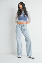 Low Rise Relaxed Jeans