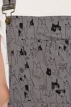 Load image into Gallery viewer, Cat Print Overalls
