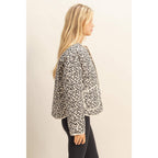 Quilted Leopard Jacket