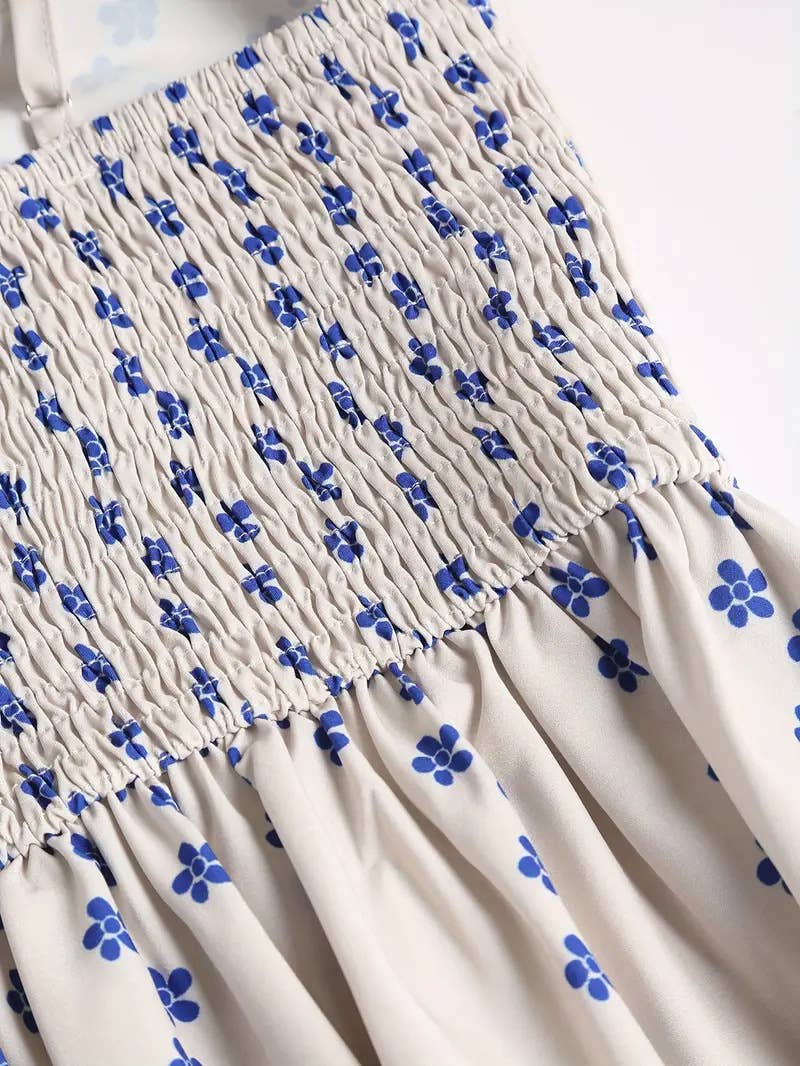 Mackerel Print Sundress