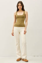 Basic Square Neck Tank
