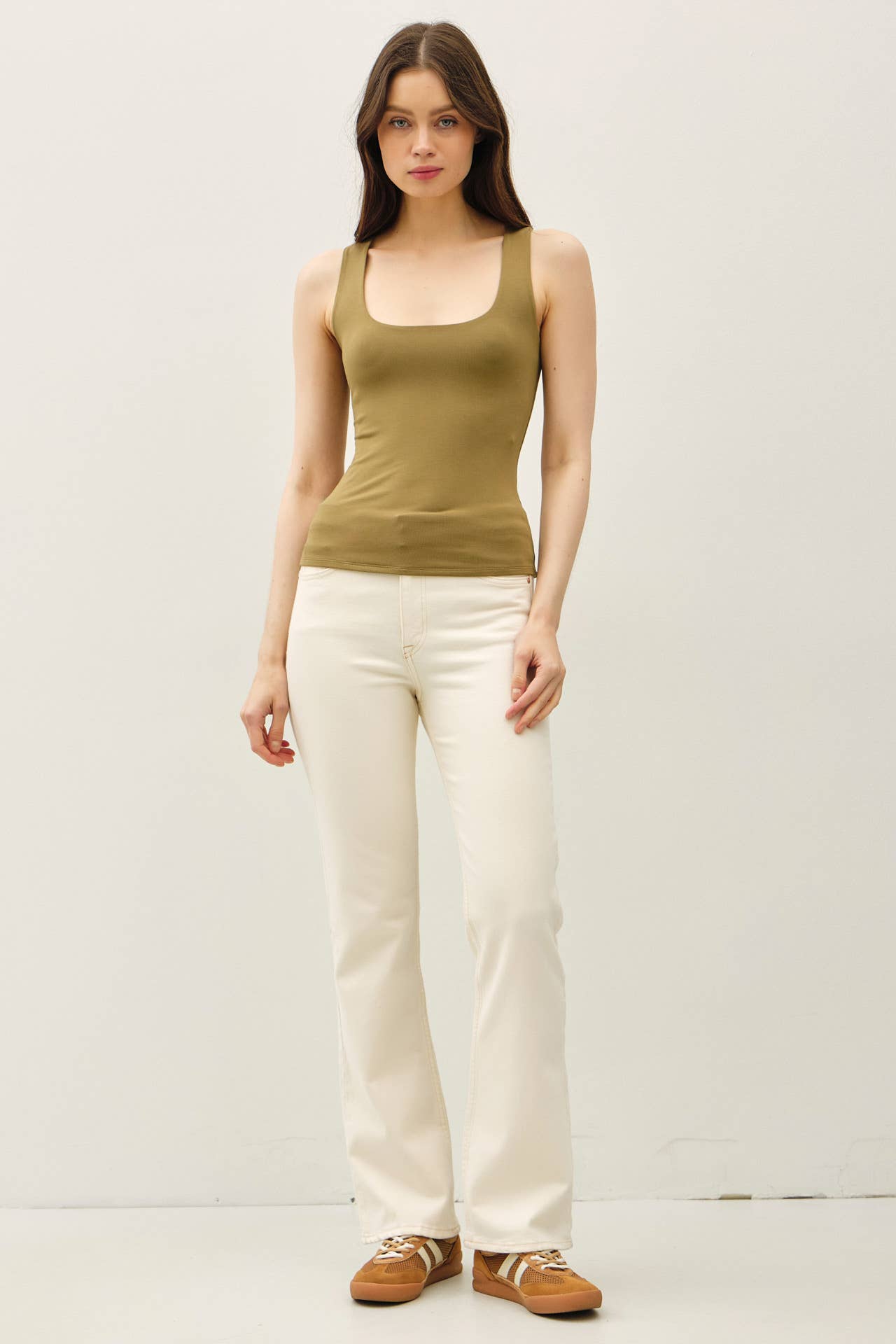 Basic Square Neck Tank