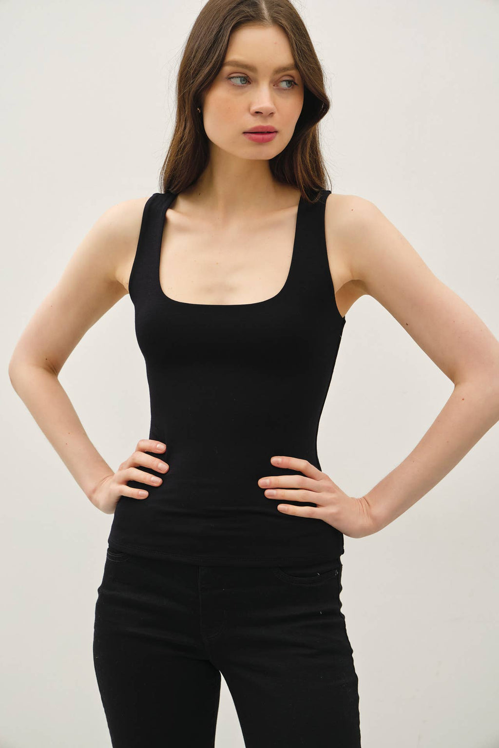 Basic Square Neck Tank