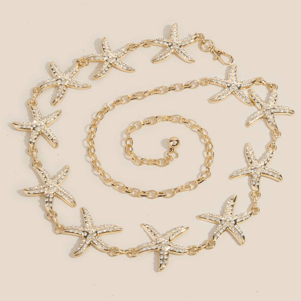 Multi Starfish Link Chain Belt