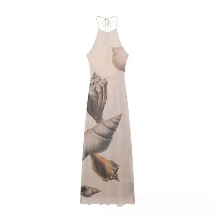 Seashell Mesh Dress
