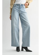 Light Wash Straight Leg Jeans