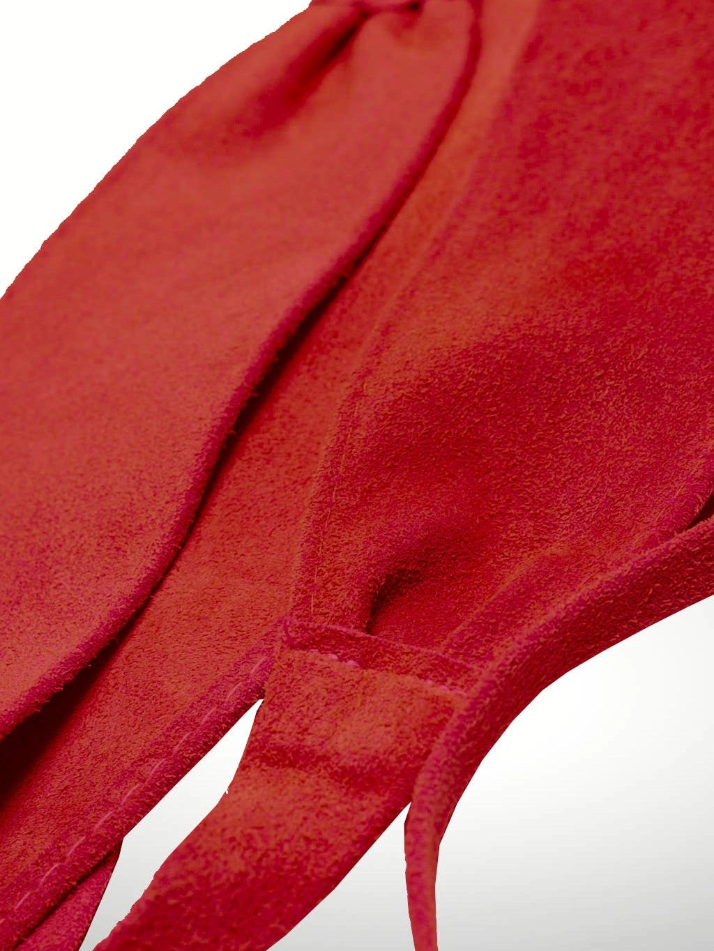 Genuine Suede Sash Belt