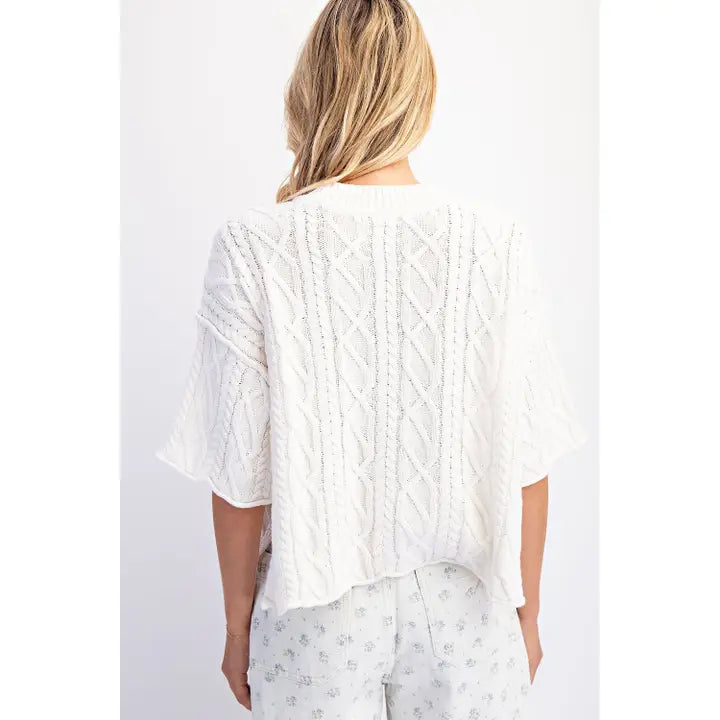 Oversized Sweater Top