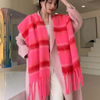 Plush Plaid Scarf