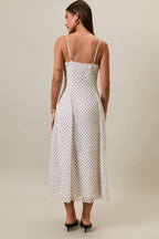 Polka Dot Midi Dress