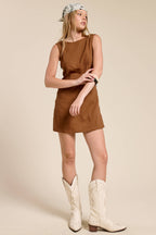 Cut Out Mini Dress with O-Ring Detail