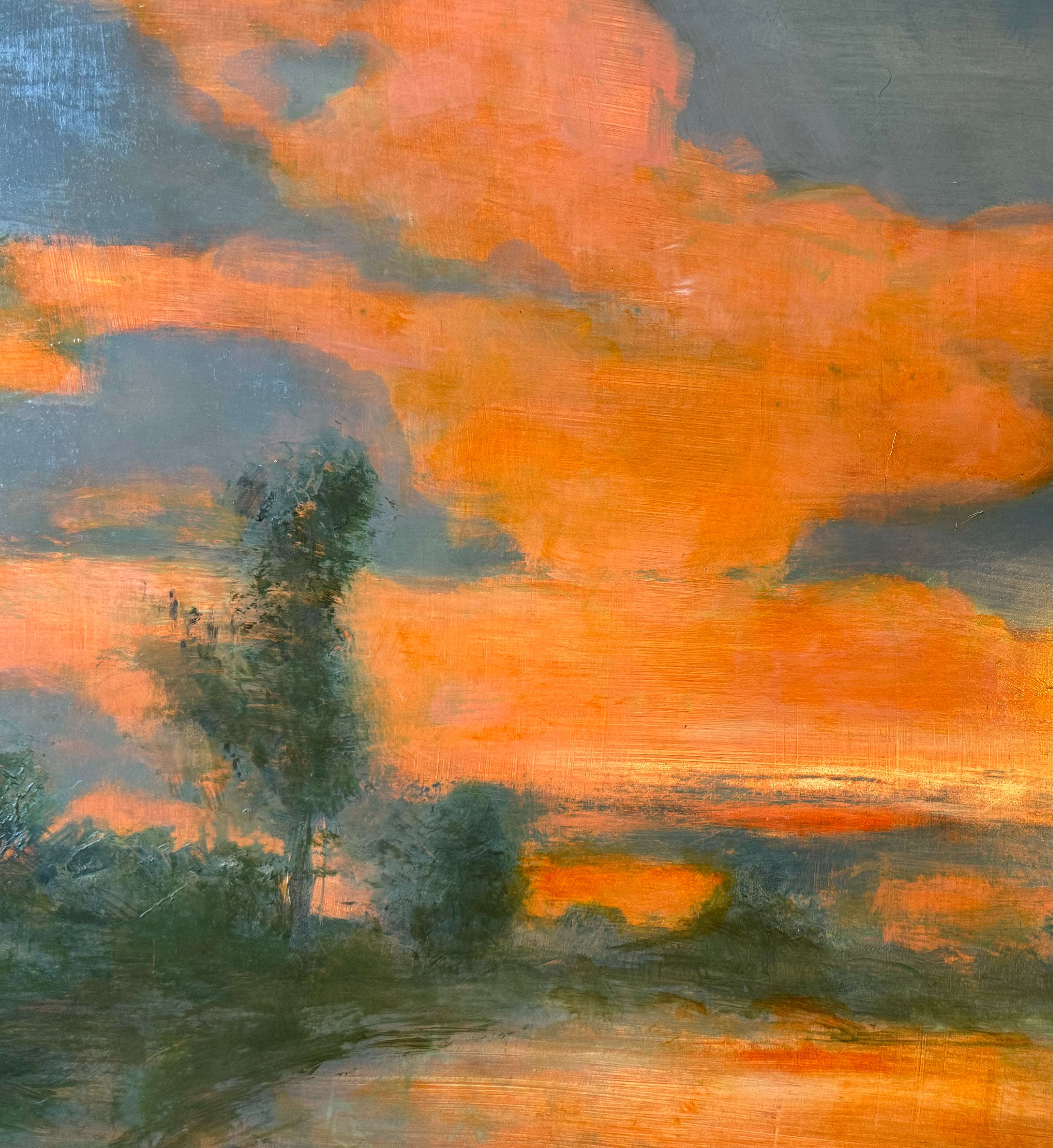 "Father's Pond" by Domenica Brockman